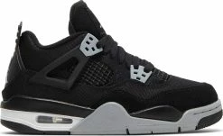 Air Jordan 4 Retro SE GS "BLACK CANVAS"