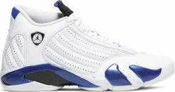 Air Jordan 14 Retro "WHITE HYPER ROYAL"