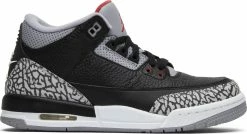 Air Jordan 3 Retro OG BG "BLACK CEMENT" 2018