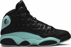 Air Jordan 13 Retro "BLACK/ISLAND GREEN"
