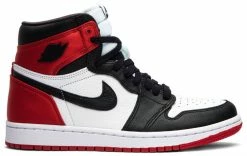 WMNS Air Jordan 1 High OG "SATIN BLACK TOE"