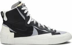 Nike Blazer Mid "SACAI BLACK/GREY"