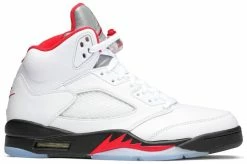 Air Jordan 5 Retro “FIRE RED/SILVER TONGUE” 2020