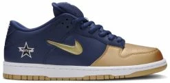 Nike SB Dunk Low OG QS "SUPREME/NAVY GOLD JEWEL"
