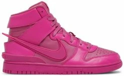 Nike Dunk High "AMBUSH/ACTIVE FUCHSIA"