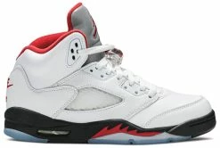 Air Jordan 5 Retro GS “FIRE RED/SILVER TONGUE” 2020