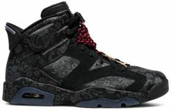 WMNS Air Jordan 6 Retro SD "SINGLES DAY/TRIPLE BLACK"