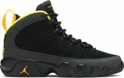 Air Jordan 9 Retro GS "DARK CHARCOAL/UNIVERSITY GOLD"