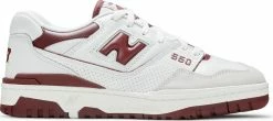 New Balance 550 "SEA SALT BURGUNDY"