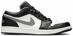 Air Jordan 1 Low "BLACK WHITE GREY"