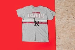 Apparel RCK X 47 - LR Travelers OG Gameline Tee (Grey/Red/White) - S
