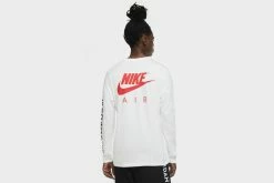 Apparel Jordan AJ4 Long Sleeve T-Shirt (White) - S