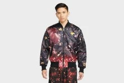Apparel Jordan Jumpman Graphic MA-1 Jacket (Black/Archaeo Brown) - S