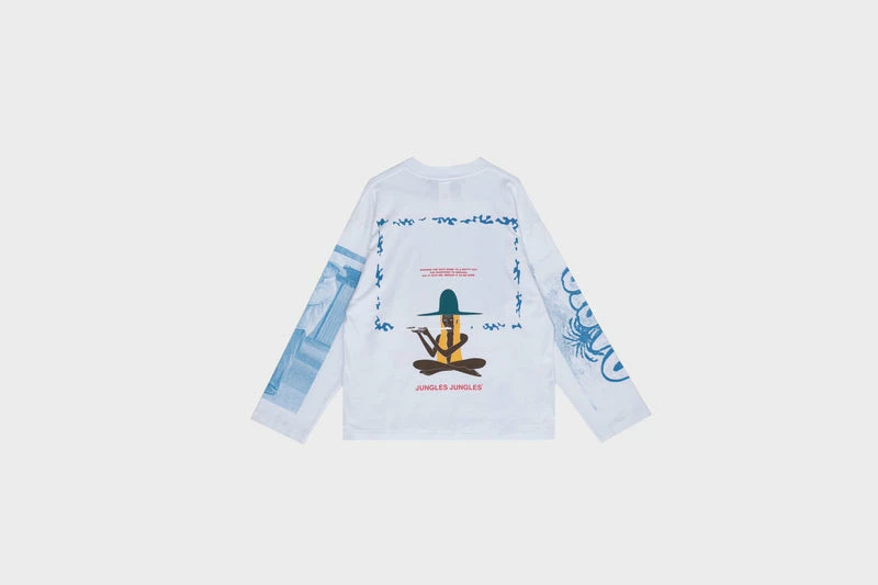 Apparel Jungles Password To Nirvana LS Tee (White) - S - Image 2