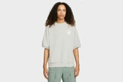 Apparel Nike ACG Dri-FIT Short-Sleeve French Terry Crew (Light Iron Ore/Summit White) - S