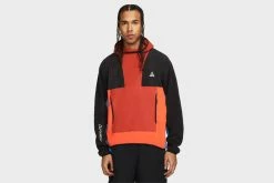 Apparel Nike ACG Polartec® "Wolf Tree" Pullover Hoodie (Cinnabar/Black/Rush Orange/Dutch Blue) - S