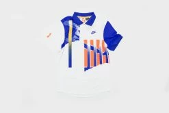 Apparel Nike Challenge Court Polo Shirt (White/Persian Violet) - S