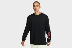 Apparel Nike SB Snaked LS T-Shirt (Black) - S