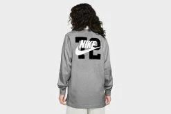 Apparel Nike Sportswear Rugby Polo (Grey Heather/White/White/Black) - M