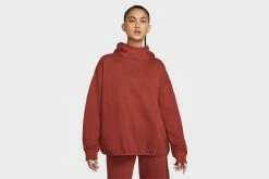 Apparel Nike Sportswear Therma-Fit ADV Tech Pack Pullover (Redstone/Black/Oxen Brown) - S