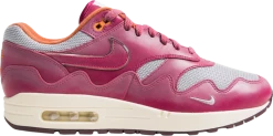 Nike Air Max 1 "PATTA WAVES RUSH MAROON" (WITH BRACELET)