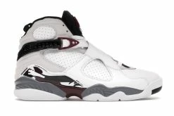WMNS Air Jordan 8 Retro "WHITE BURGUNDY"