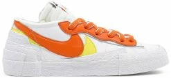 Nike Blazer Low "SACAI WHITE MAGMA ORANGE"